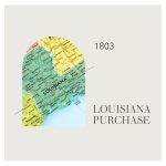 Statele Unite cumpără Louisiana de la Franța in 1803