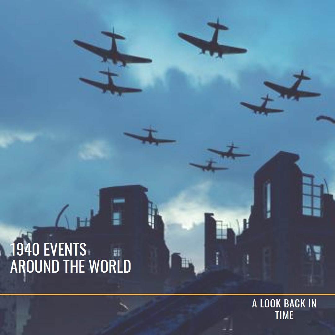 Evenimente istorice importante din anii 1940