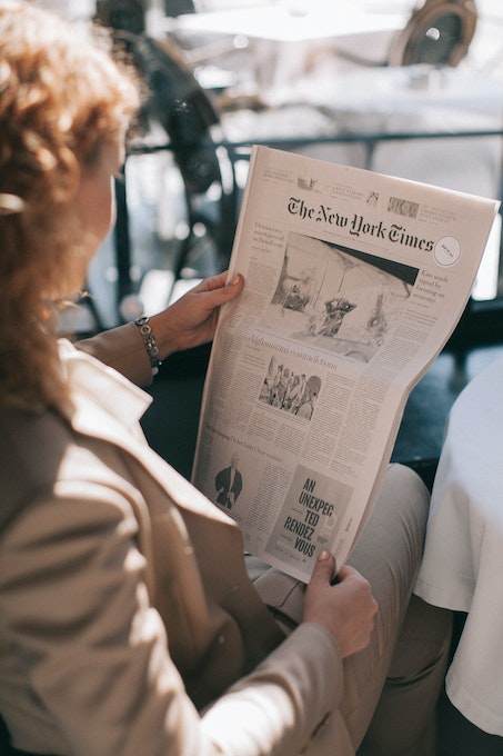 Primul ziar cotidian în Statele Unite