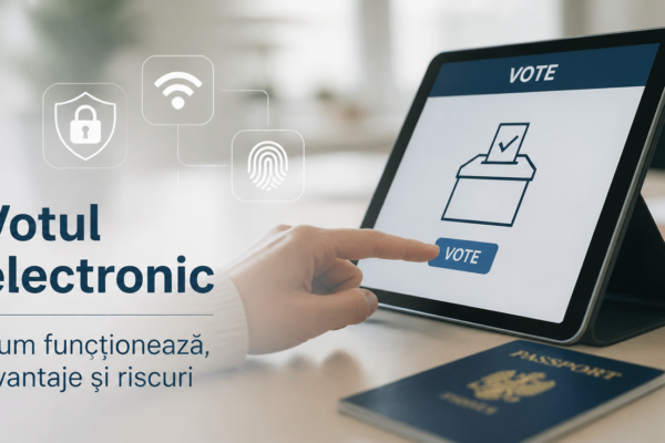 Cum funcționează votul electronic — avantaje și riscuri