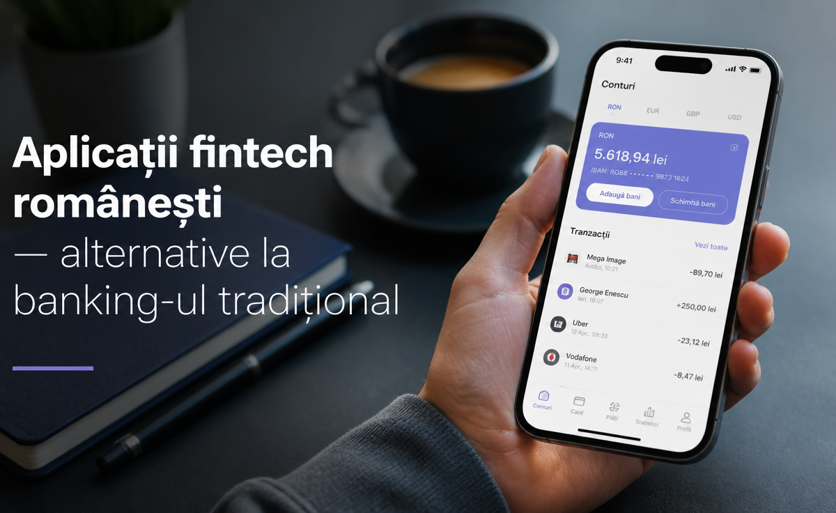 Aplicații fintech românești — alternative la banking-ul tradițional