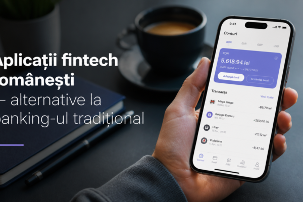 Aplicații fintech românești — alternative la banking-ul tradițional